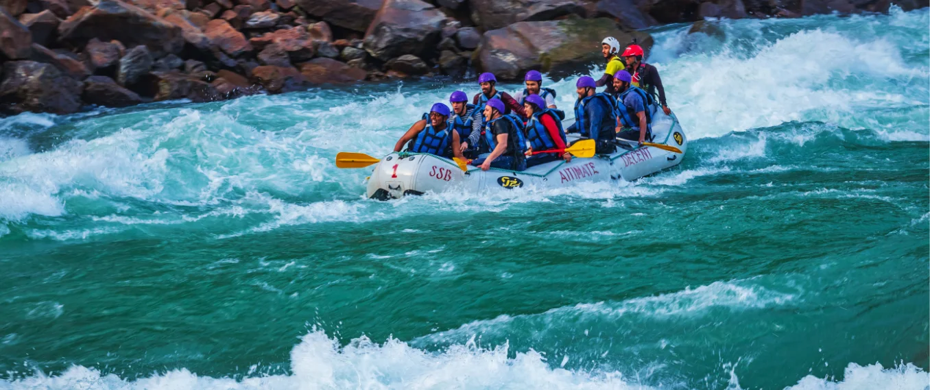 Rafting in rishikesh